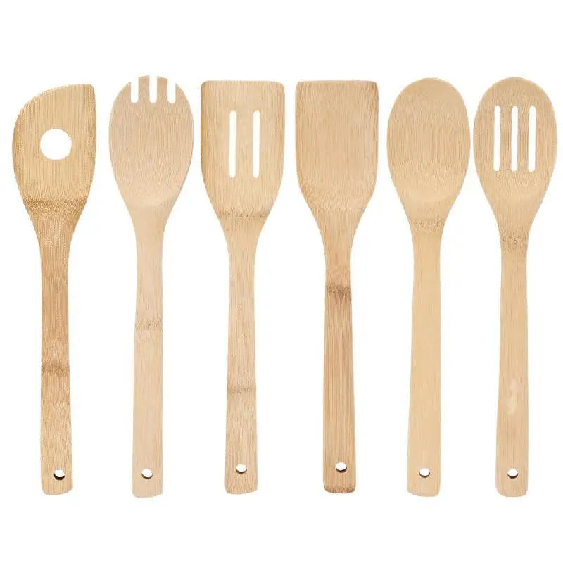 Ensemble d'ustensiles de cuisine en bois, spatule de cuisine en bambou, cuillères, outils à Long manche, miel, café, lait, cuillère à café, épices, condiments