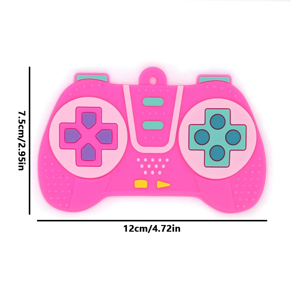Anneau de dentition en Silicone Montessori pour bébé, jouets sensoriels avec télécommande pour tout-petits, cadeau pour garçons et filles