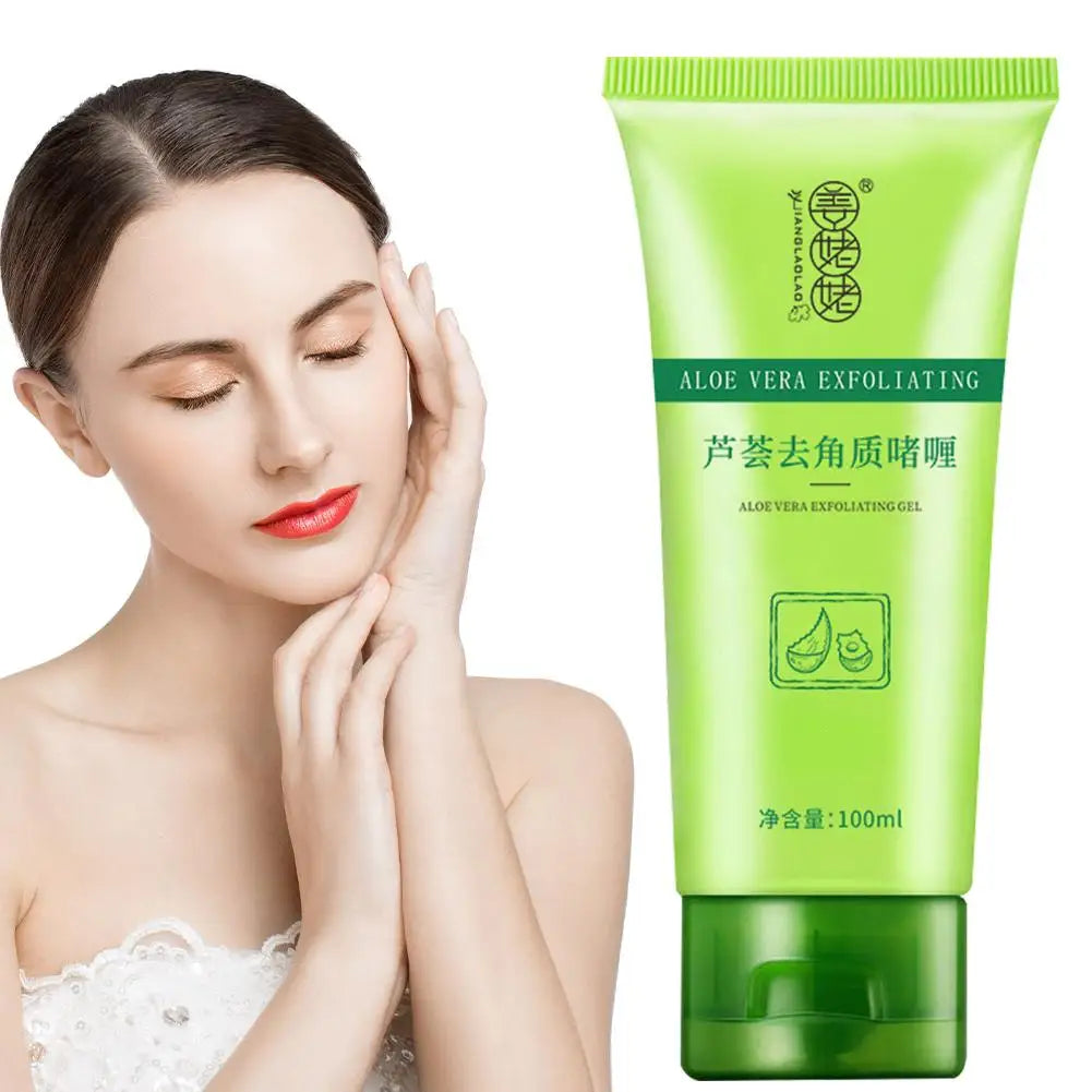 Gel expeatant pour le visage e Vera, gIslande expeatant pour le visage, nettoie, élimine les points noirs, hydrate, rétrécit les pores, soins de la peau, rentabilité, 30g-100g