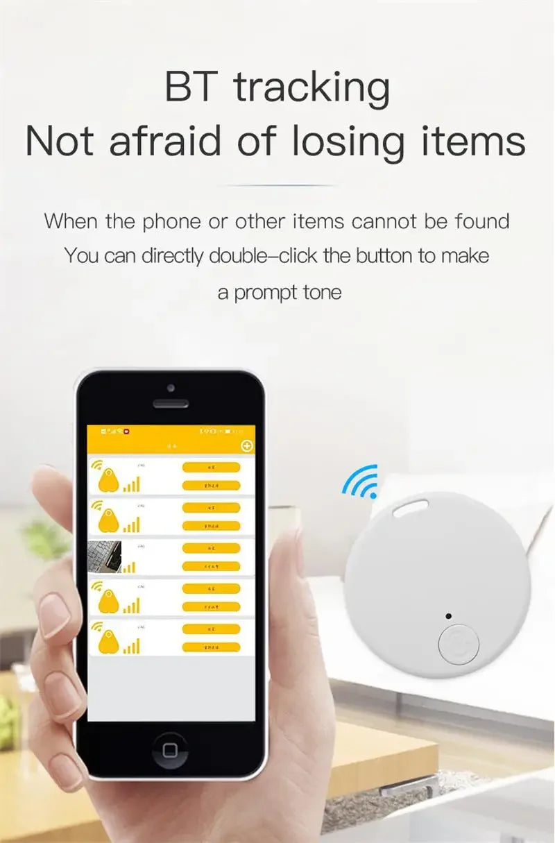 Mini traceur GPS Bluetooth 5.0, dispositif Anti-perte d'étiquette d'air, suivi de portefeuille pour animaux de compagnie, personnes âgées et enfants, pour IOS et Android, localisateur intelligent