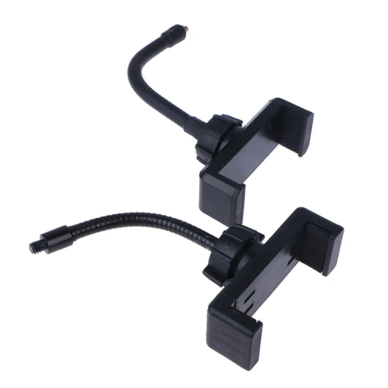 Anneau lumineux pour selfie en direct, tuyau flexible, clip pour téléphone portable, support rapide, adapté pour smartphone
