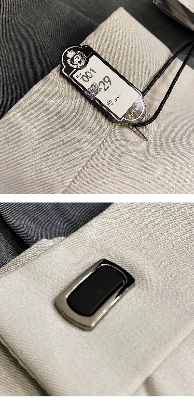 Men's Suit Formal Trousers, Men's Stretch Slim Fit Solid Color Casual Outfit Full Length Trousers, Fashion New Men's Clothing