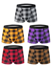 Lot de 10 sous-vêtements pour hommes à motif tendance aléatoire - Boxer confortable et extensible, adapté aux sports décontractés - Doux