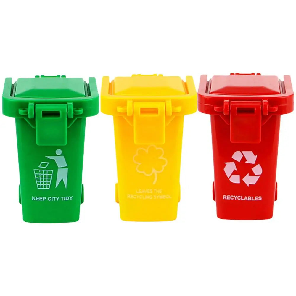 Poubelle l'inventaire pour enfants, mini camion, poubelles de bureau, jeu, petit garçon