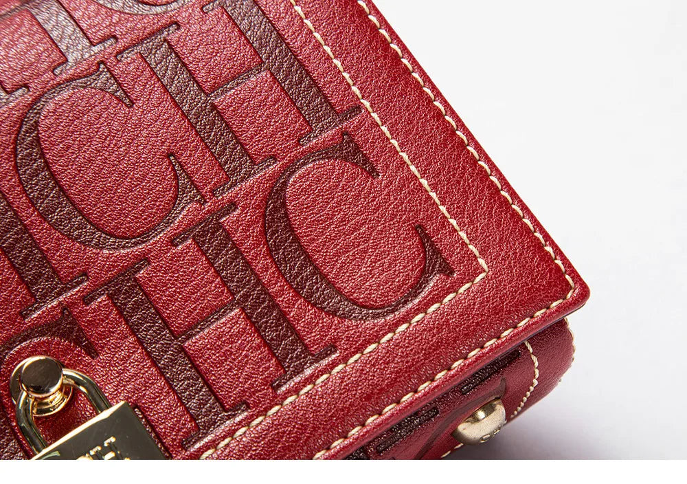 Sac à bandoulière pour femmes, marque de luxe, mode couleur unie, sac à main imprimé, Design de mode, modèle d'accessoires en métal, boucle, 2025