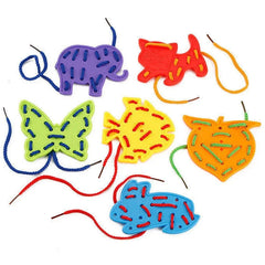 Jouets mentaires oriels Montessori pour enfants, apprentissage précoce, compétences de base de la vie, planche occupée, laçage, jeu de filetage, cadeaux dos