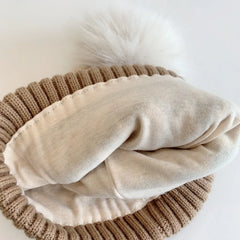Nouveau haute qualité 2-5 ans bébé tricoté chapeau chaud épaissir enfants cache-oreilles casquette coupe-vent tricoté laine chapeau automne hiver