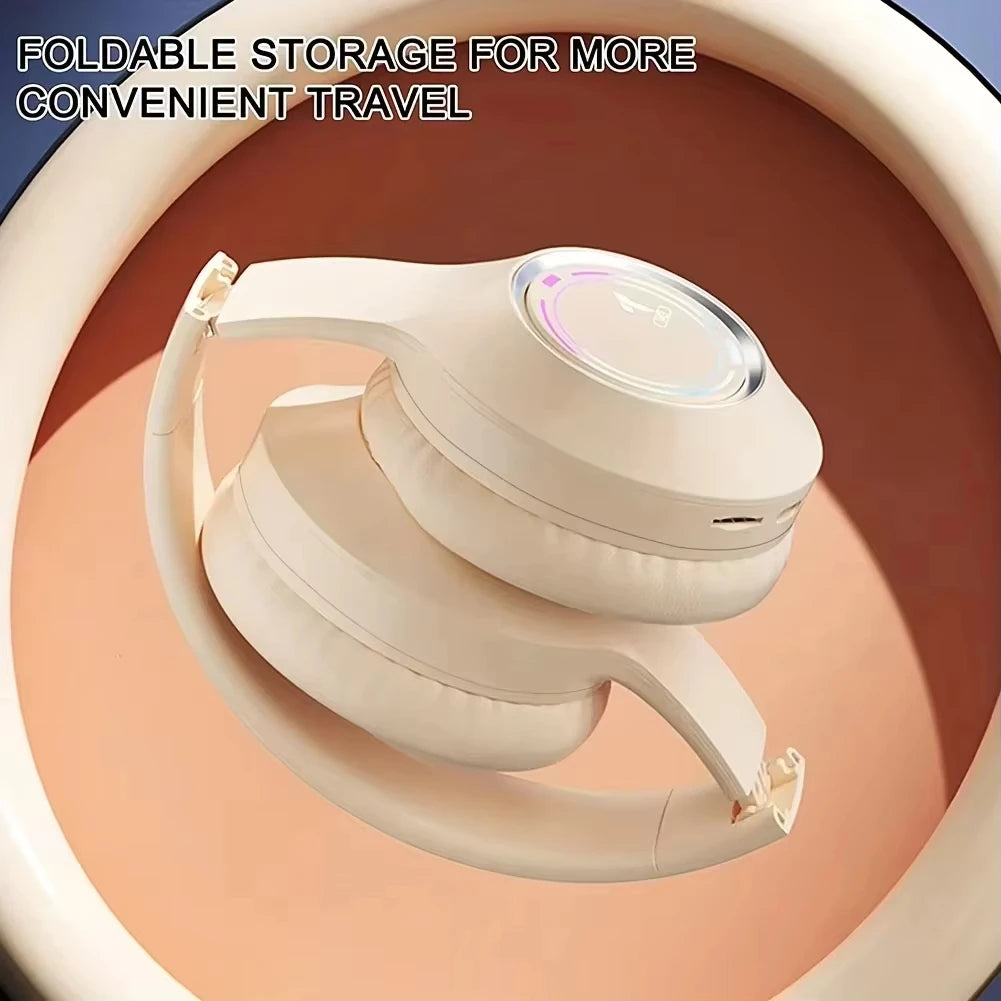 Xiaomi Bluetooth casque sans fil pliable casque sur l'oreille haute fidélité basse stéréo avec Microphone musique jeu casque