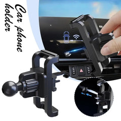 Clip de ventilation pour voiture, support de téléphone portable universel, Base à tête sphérique de 17mm pour sortie d'air de voiture, crochet, accessoires de serrage, supports GPS