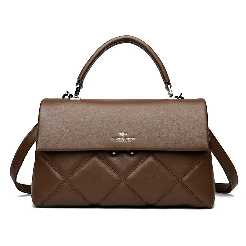 Sac pour femmes nouvelle tendance sacs à main coréens concepteur de luxe marque dames sacs à bandoulière en cuir souple mode polyvalent sacs à bandoulière