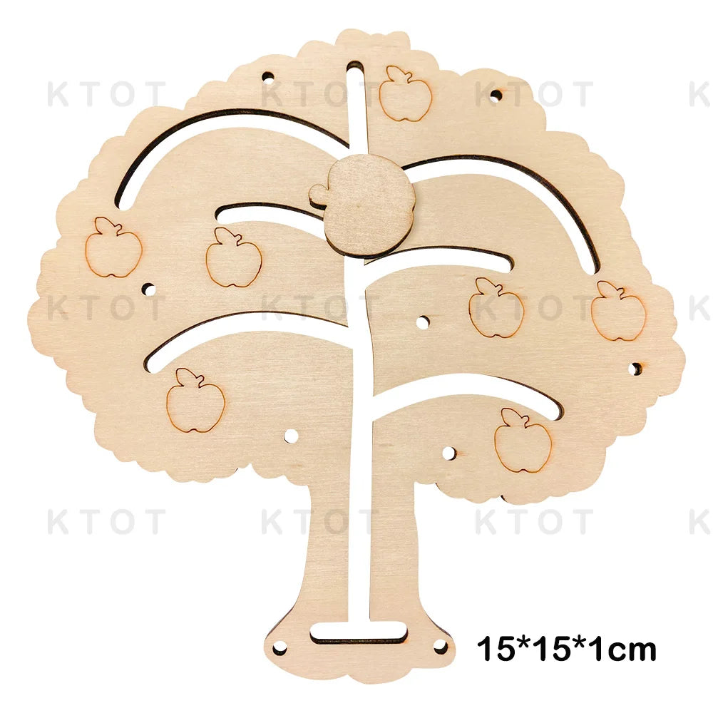 Jouets Montessori, planche occupée, accessoires de bricolage, apprentissage, éducation, jeux de société occupés pour bébé, composants de planche d'activité, pièces en bois
