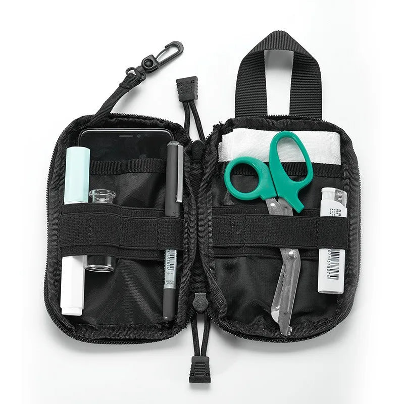 Camping Safari extérieur EDC poche portefeuille Molle trousse de premiers soins sac médical Bug Out sac trousse médicale d'urgence