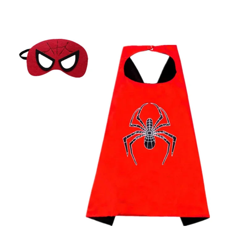 Smile Hero Capes pour enfants, garçons de 3 à 10 ans, olympiques Kiev illage de dessin animé, fournitures de fête, cadeaux de Pâques, cosplay, nouveau