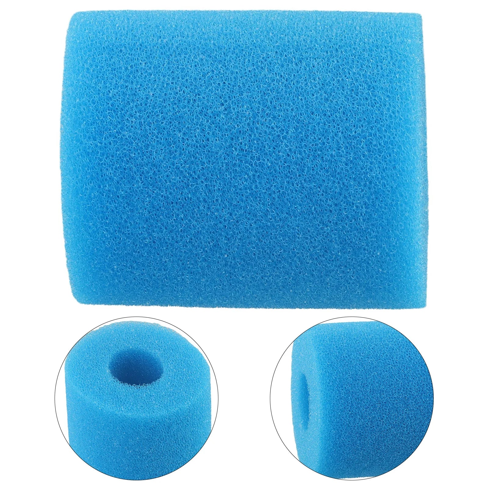 Éponge filtrante de piscine en Bio mousse réutilisable, longue durée, facile à nettoyer, universelle pour le Type I/II/VI/D, 1 pièce