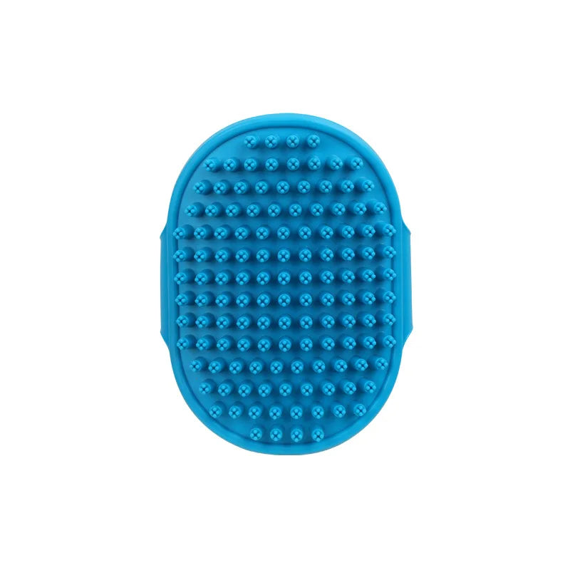 Peigne de Toilettage pour Chat et Chien, Brosse de Bain, pour Animaux de Compagnie, Perte, Énergie Apaisant, Poils en Caoutchouc, avec Poignée à Anneau Réglable