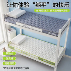 Matelas en Latex à mémoire de forme, pour usage domestique, lit Double simple Extra épais, pour dortoir d'étudiants, sol Tatami