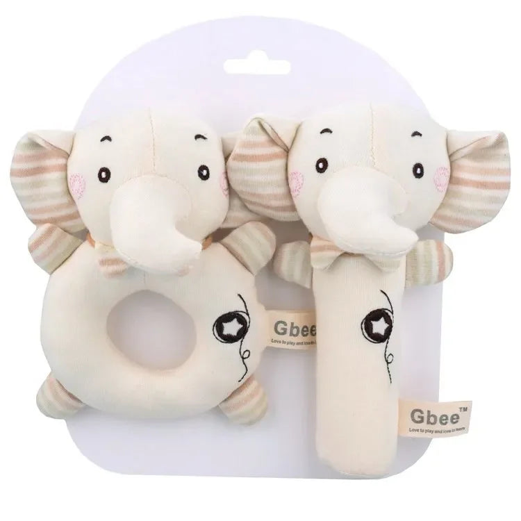 Hochets pour bébé doux dessin animé mignon en peluche animaux hochets jouets enfant clochettes éducatives doux enfant en bas âge bébé confort jouets игрушки для