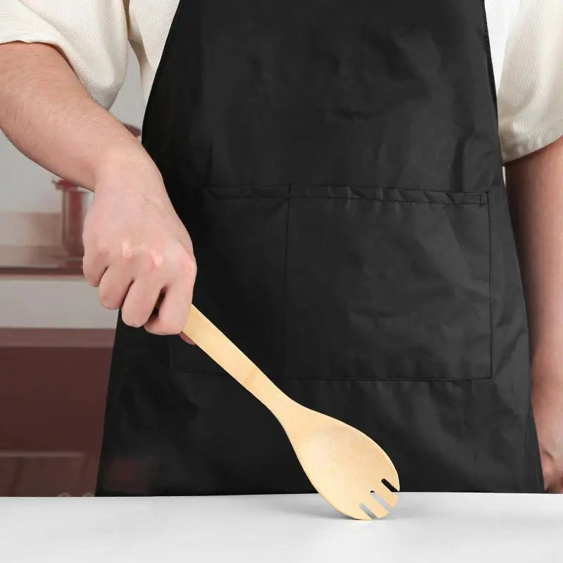 Ensemble d'ustensiles de cuisine en bois, spatule de cuisine en bambou, cuillères, outils à Long manche, miel, café, lait, cuillère à café, épices, condiments