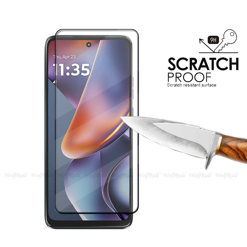 Glass Screen Protector for Moto G 2025, Full Coverage Protection, 9H Adhesive, 4 Pack, Motorola Moto G 2025, Guatemala