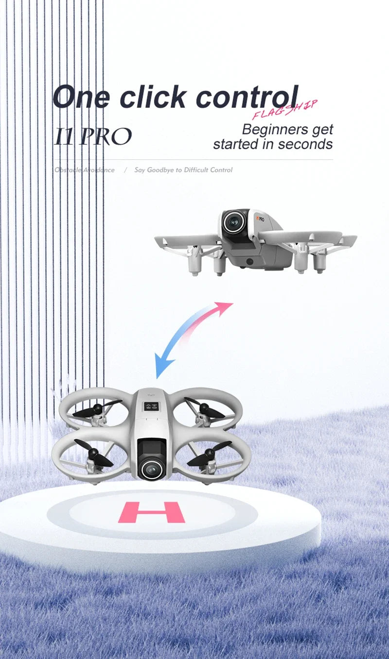 Xiaomi i1PRO Drone 8K HD caméra professionnelle 5G WIFI sans brosse FPV UAV avec écran télécommande évitement aérien UAV RC20000M