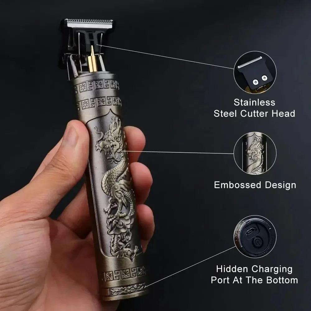 Tondeuse à cheveux T9 tondeuse à cheveux barbe rasage corps tondeuses électrique Machine de coupe de cheveux professionnel barbier hommes tondeuse rasoir