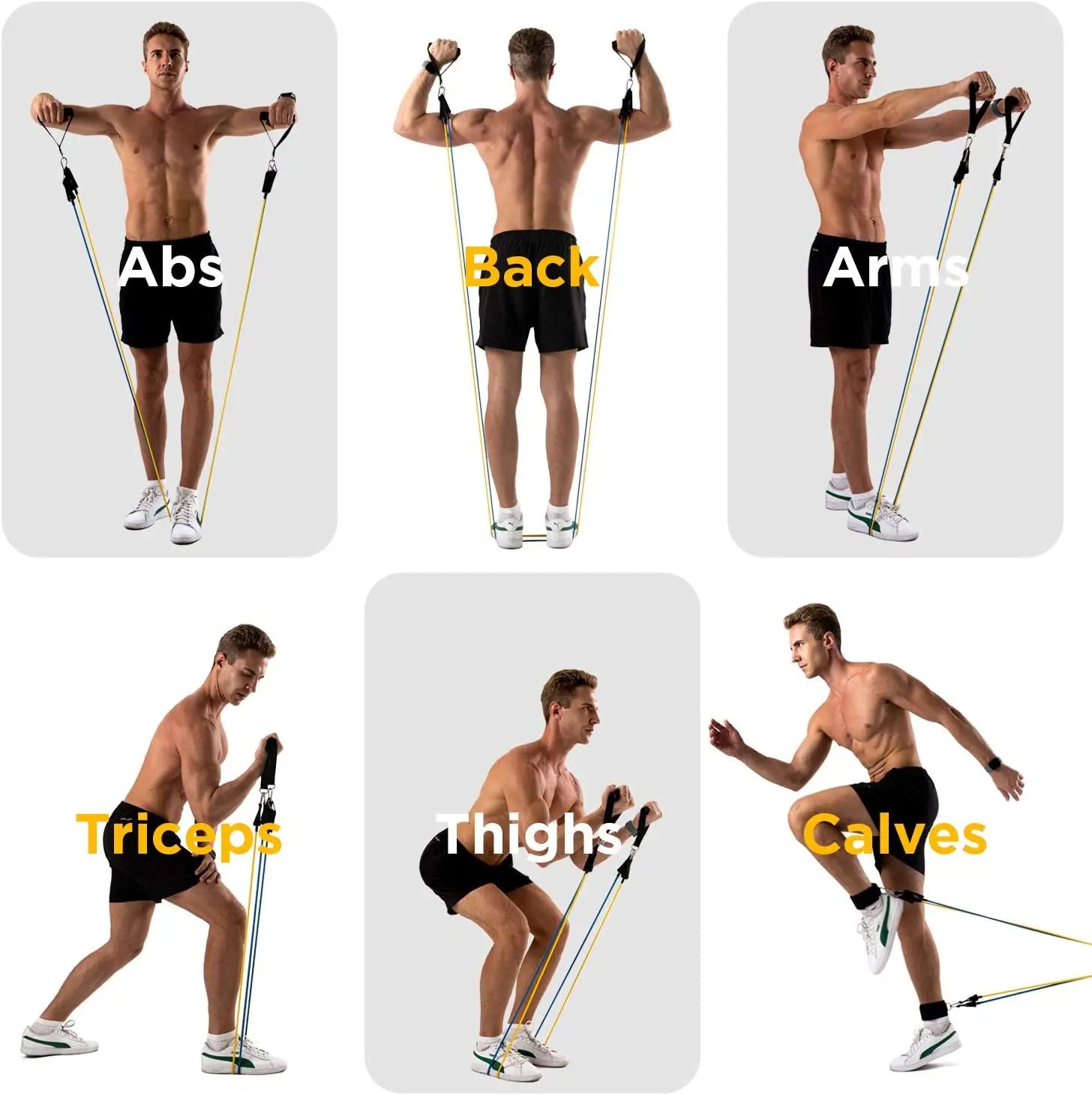 Bande élastique de résistance pour butin de Fitness, 300lb, entraînement pour l'entraînement à domicile, exercice de Sport, ensemble de harnais d'haltères, équipement d'extension