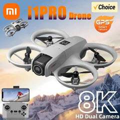 Xiaomi i1PRO Drone 8K HD caméra professionnelle 5G WIFI sans brosse FPV UAV avec écran télécommande évitement aérien UAV RC20000M
