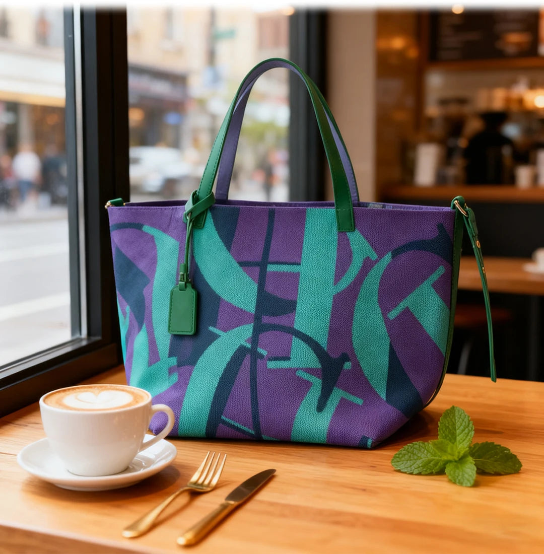 CH sac à main femme Design rétro grande capacité sac à provisions à la mode multifonctionnel vacances essentiel sac seau femme