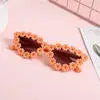 Lunettes de soleil pour enfants, rétro, couleur unie, résistantes aux ultraviolets, rondes, pratiques, vente en gros
