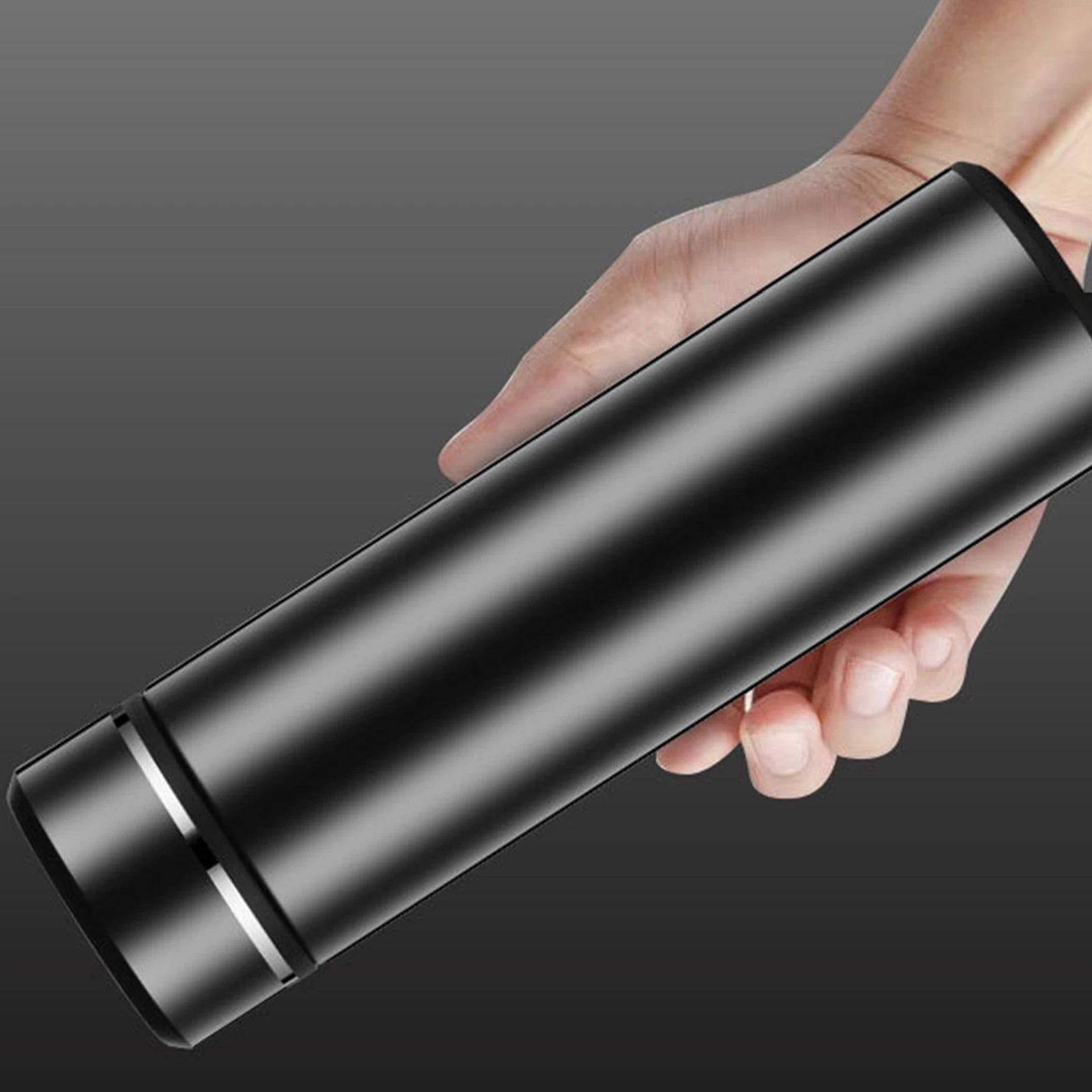 500ml Stainless Steel Vacuum Insulated Smart Water Bottle, LED Temperature Display, Spill-Proof, Portable for Home, Travel and Sports