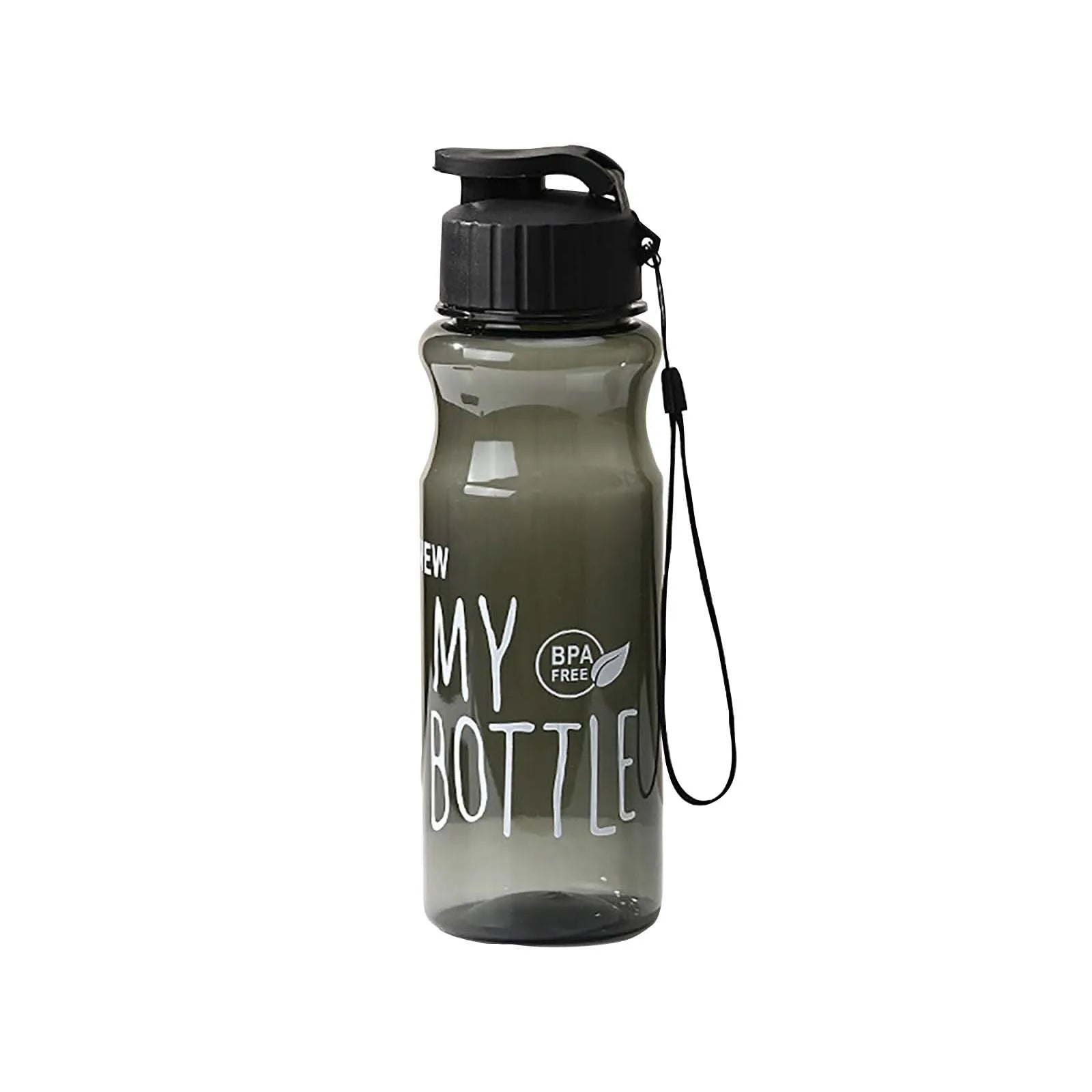 Bouteille d'eau créative pour hommes et femmes, 1 pièce, bouteille d'eau de sport, grande capacité, tasse d'extérieur, verres de Fitness