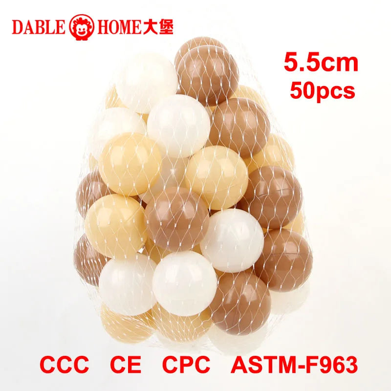 Balle de Sport en plein Air écologique piscine d'eau océan vague balle 50pcs 5.5cm Stress balle d'air jouets drôles pour enfants enfant Ballenbak