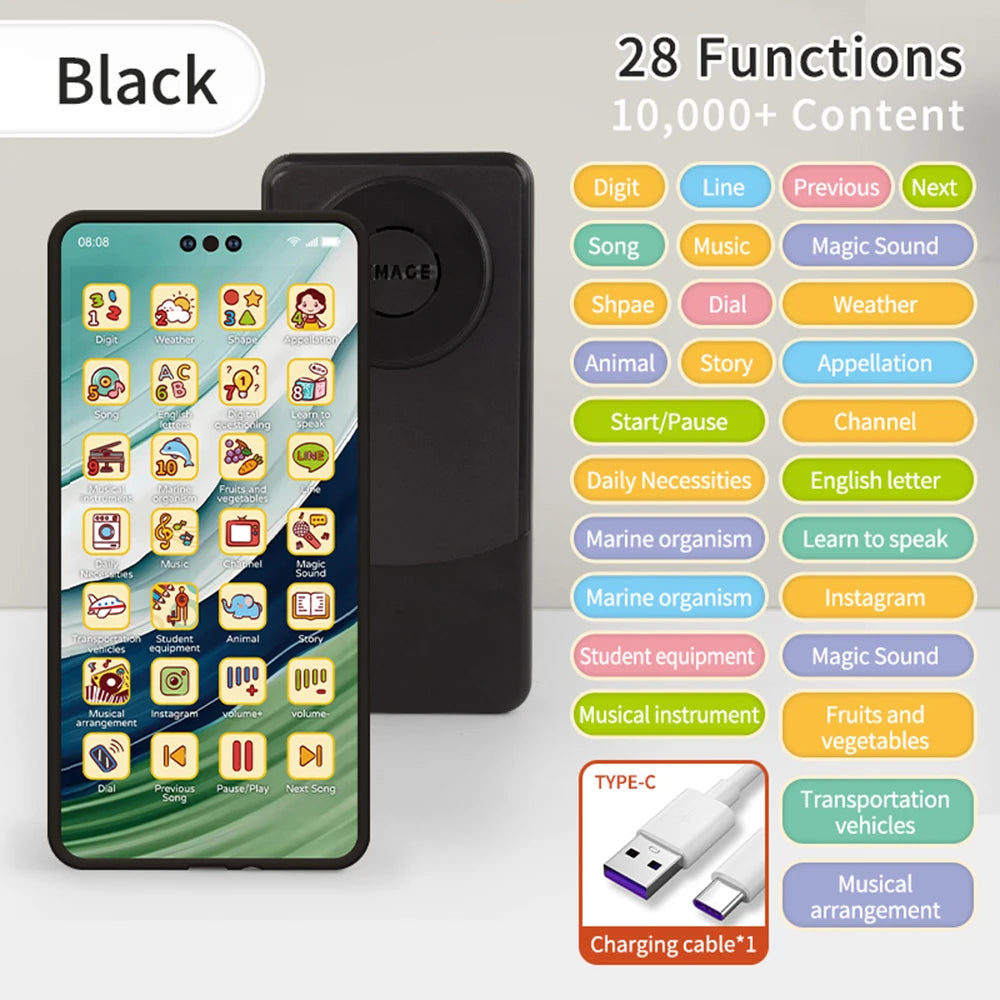 Jouet téléphone portable jouets éducatifs téléphone portable bébé enfant jouet éducatif téléphone modèle de téléphone portable jouet pour enfants anniversaire cadeau de noël