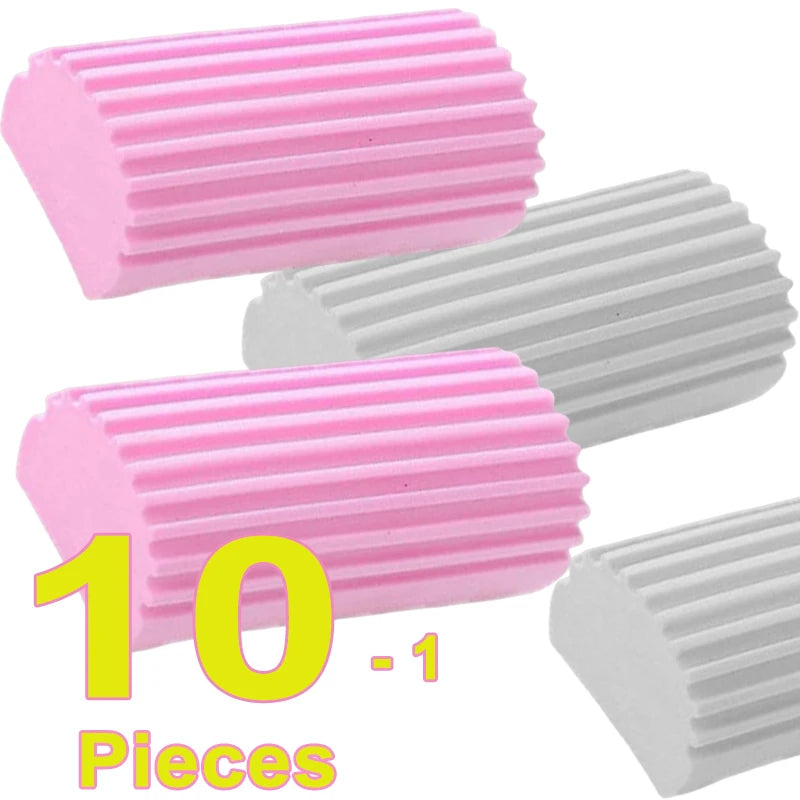 Éponges de nettoyage de la poussière, plumeau de nettoyage humide, pour la maison et la voiture, stores de cuisine, miroirs, fenêtres, garde-corps en verre, outil de nettoyage