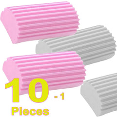 Éponges de nettoyage de la poussière, plumeau de nettoyage humide, pour la maison et la voiture, stores de cuisine, miroirs, fenêtres, garde-corps en verre, outil de nettoyage