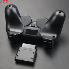 JCD 1 pièces manette de jeu sans fil pour Console PS2 manette 2.4G Double Vibration choc Joypad USB contrôleur de jeu pour PC