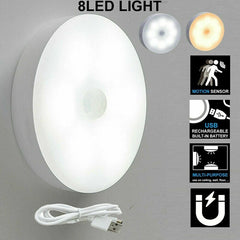 Veilleuse LED aste sans fil pour enfants, mini lampe de chevet portable, détecteur de mouvement, bébé
