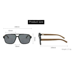 Lunettes de soleil à Grain de bois pour hommes lunettes de soleil à Grain de bois lunettes pour hommes lunettes polarisantes lunettes de Protection UV