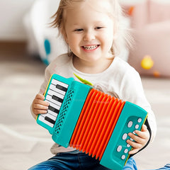 Jouet accordéon pour tout-petits, Instrument de musique, jouets éducatifs, cadeaux de développement d'intérêt musical pour enfants, garçons et filles
