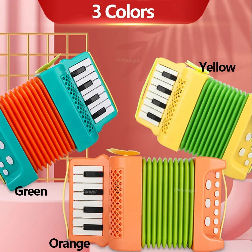 Jouet accordéon pour tout-petits, Instrument de musique, jouets éducatifs, cadeaux de développement d'intérêt musical pour enfants, garçons et filles