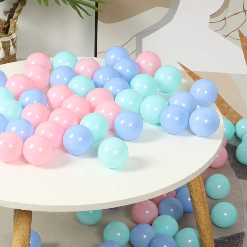 100 pièces balle de Sport en plein Air coloré piscine d'eau douce océan vague balle bébé enfants jouets drôles ballons à Air anti-Stress écologiques