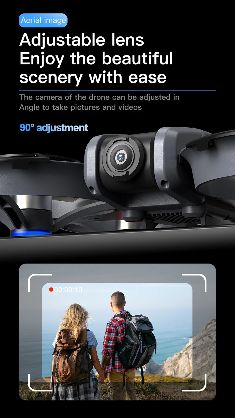 2025 nouveau Drone X266 8K WIFI GPS professionnel HD photographie aérienne avion télécommandé HD double caméra quadrirotor jouets cadeaux