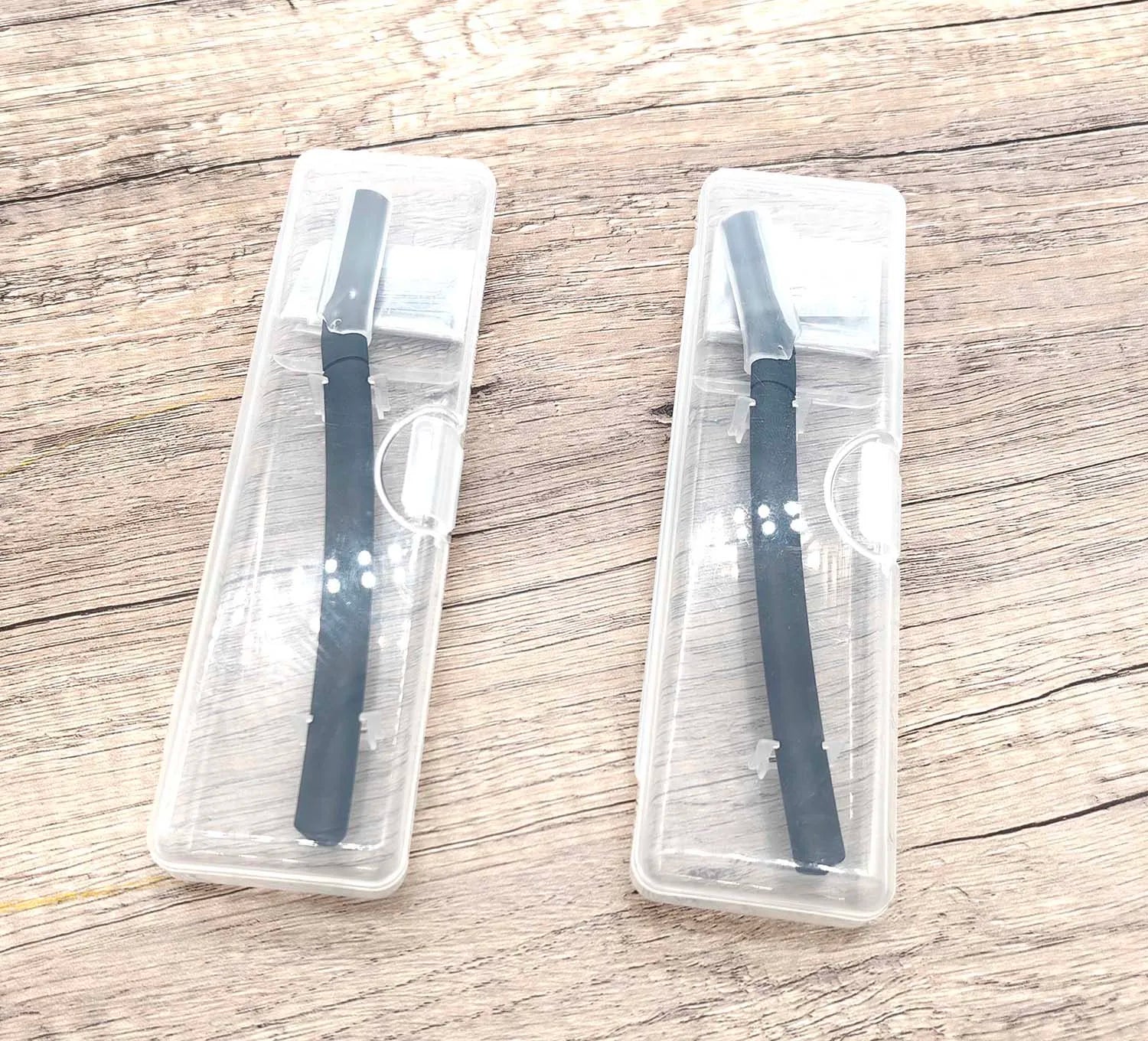 Eyebrow razor kit, beard trimmer, dermaplaning tool, shaper, facial razor for beard and mustache, with 6 sets of blades