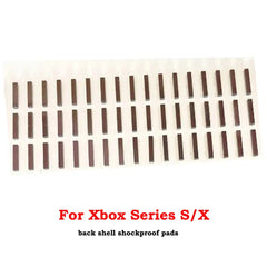 1 paire = 2 coussinets antichoc pour Xbox série X/S coque arrière LT RT tampons en caoutchouc pour Xbox One Slim Elite 2 manette de jeu amortisseurs Pad