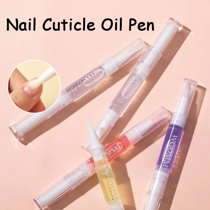 Stylo à huile pour cuticules et ongles, Gel, traitements pour ongles, beauté, santé, bord, huile nutritionnelle végétale pour manucure, outils de soins des doigts