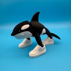 Figurines d'animaux cerveau italien Ai Tralalero Tralala, décor de bureau, ornements à collectionner, modèles d'animaux magiques