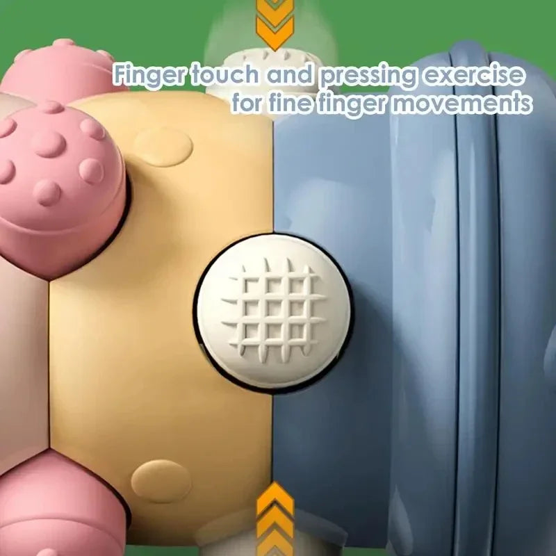 Jouet à rouleau rampant pour bébé de 0 à 12 mois, jouet sensoriel pour activité infantile, temps du ventre, développement éducatif Montessori