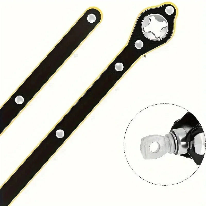 Clé à cliquet pour voiture, cric permettant d'économiser du travail, cric à ciseaux, roue de pneu de Garage, poignée, clé permettant d'économiser du travail, outils de réparation automobile