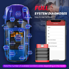 THINKCAR THINKDIAG MINI Auto OBD2 Bluetooth Scanner Full System Diagnostic Tool for All Cars - Free Lifetime Car Diagnostic Scan Tool