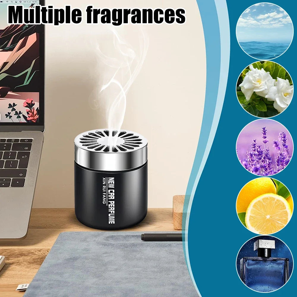 Baume solide pour voiture, parfum d'air, extrait naturel de plante, diffuseur de parfum longue durée, nouvelle voiture HCHO, désodorisant pour cuir